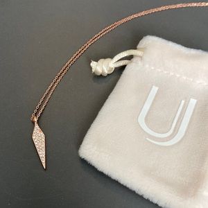 Uncommon James Rose Gold Dagger Necklace